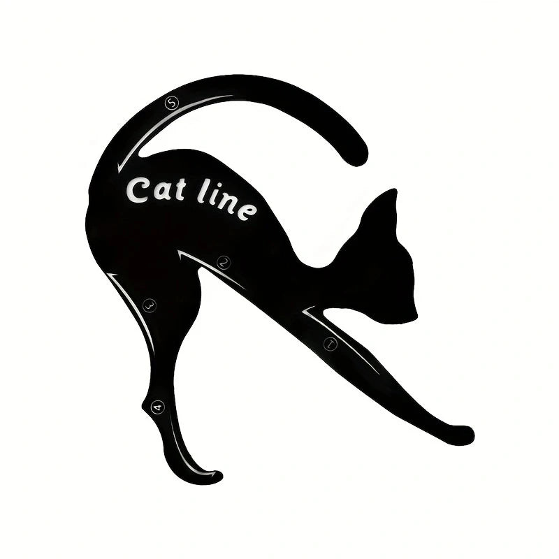 2-pack eyeliner-stencils – enkla mallar för cat eye & eyeliner-looks