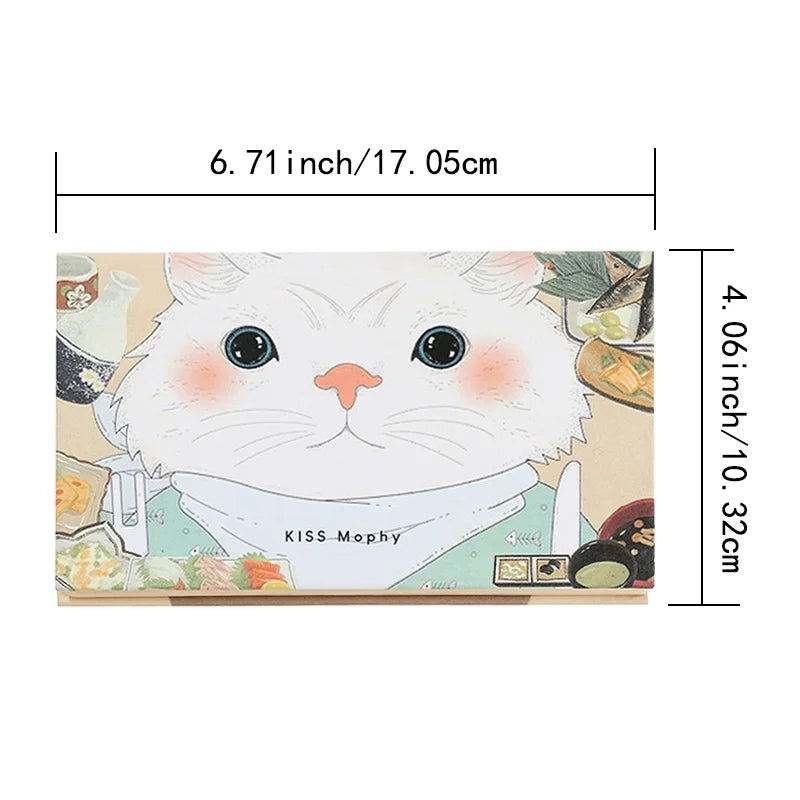 18-färgs Cat Eyeshadow Palette – matt, skimrande & glitter