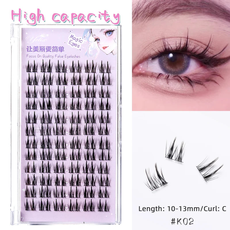 Manga Lashes – dolly & cat eye klusterfransar
