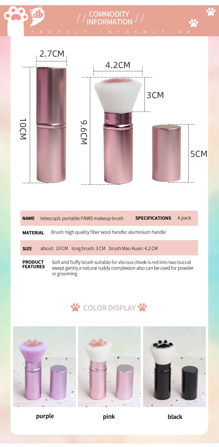 Super Cute Cat Claw Makeup Brush đŸ