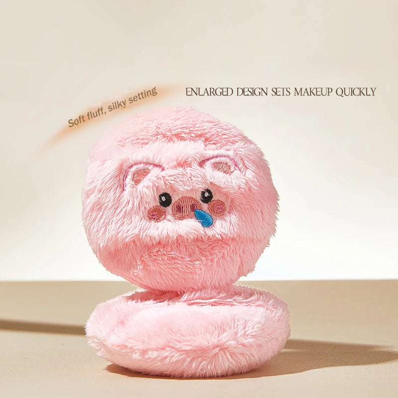 Cute Plush Powder Puff – mjuk puff för flawless finish