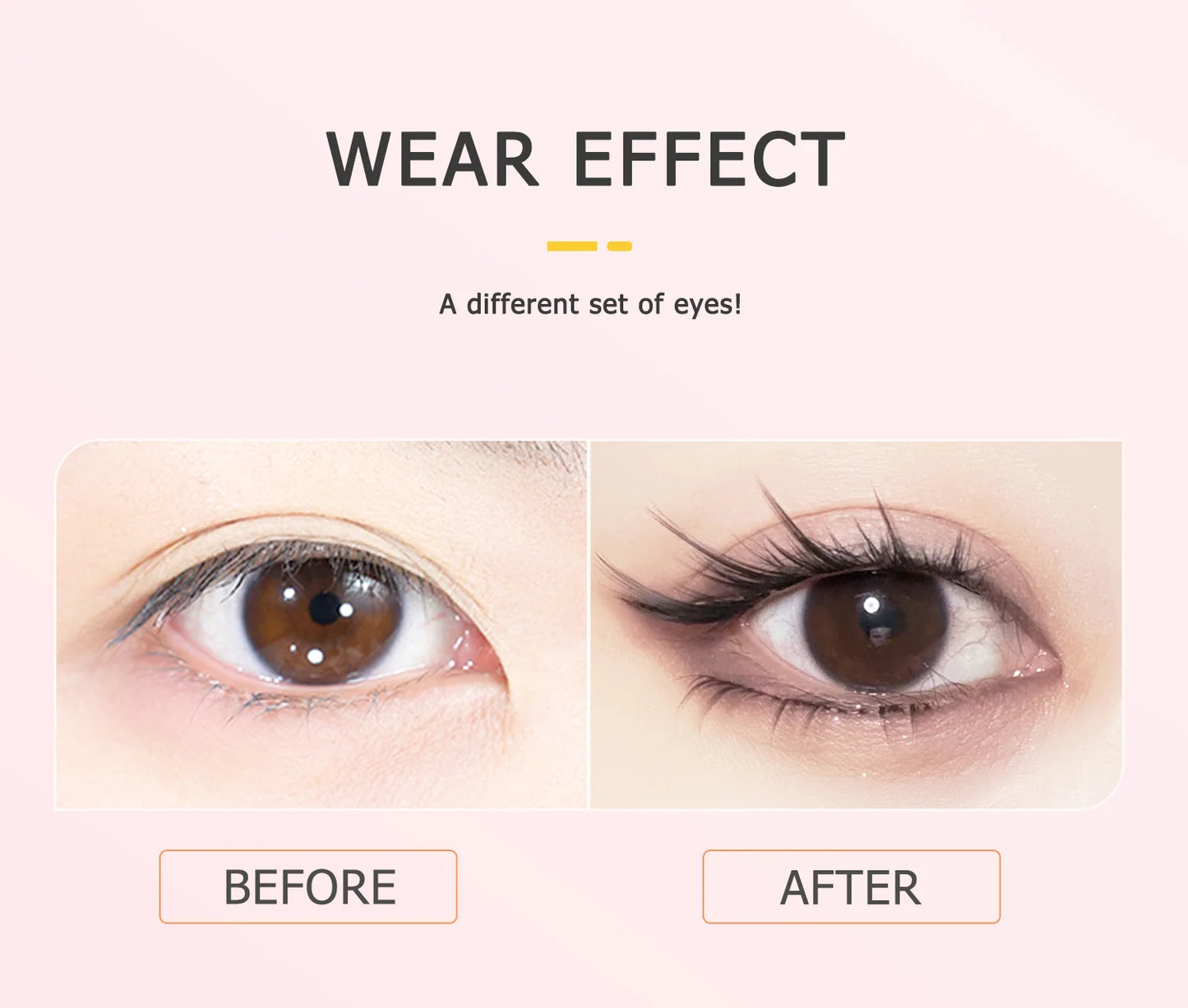 Puppy Lashes Fox Series – segmenterade lösögonfransar