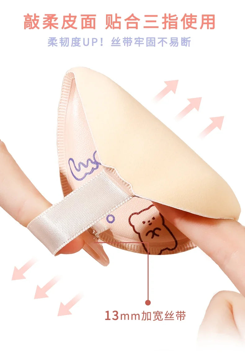 Söta cartoon makeup-sponges – air cushion BB cream puff, mjuk & flexibel för foundation & concealer