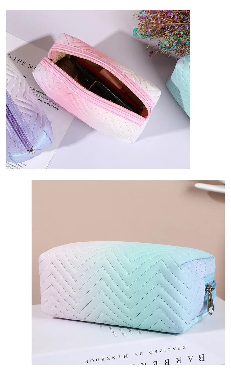 NekoGlow – Pastel Dream Cosmetic Bag