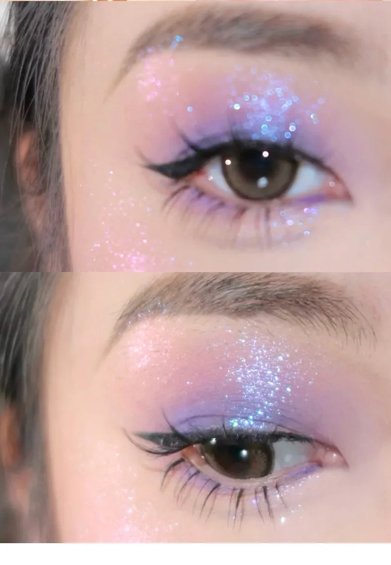 Diamond Glitter Eyeshadow – vattenfast singelögonskugga med intensiv glans & lång hållbarhet