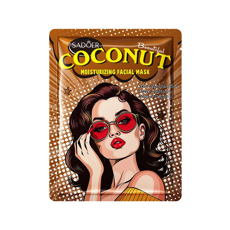 Beauty Fruits ansiktsmasker 8-pack – återfuktande, lystergivande & uppstramande sheet masks