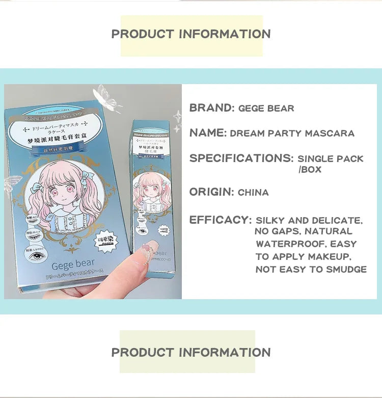 Kawaii Mascara – Cute Design för långa & fylliga fransar