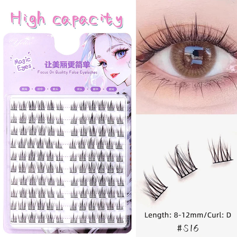 Manga Lashes – dolly & cat eye klusterfransar