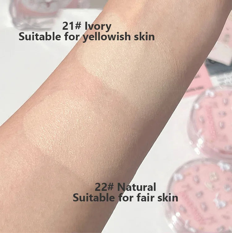 Diary Cat Air Cushion BB Cream – långvarig fukt, oljekontroll & concealer i söt design