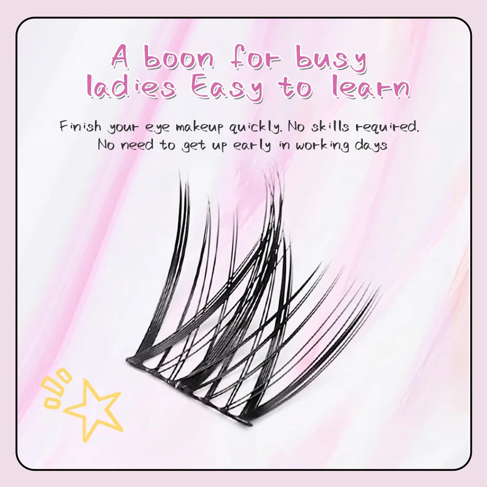 Manga Lashes – dolly & cat eye klusterfransar