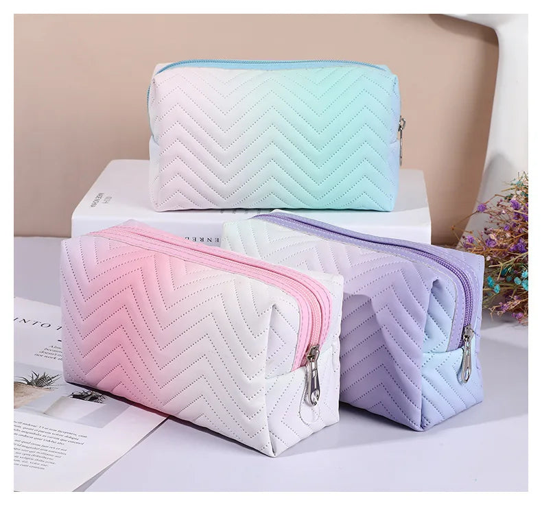 NekoGlow – Pastel Dream Cosmetic Bag