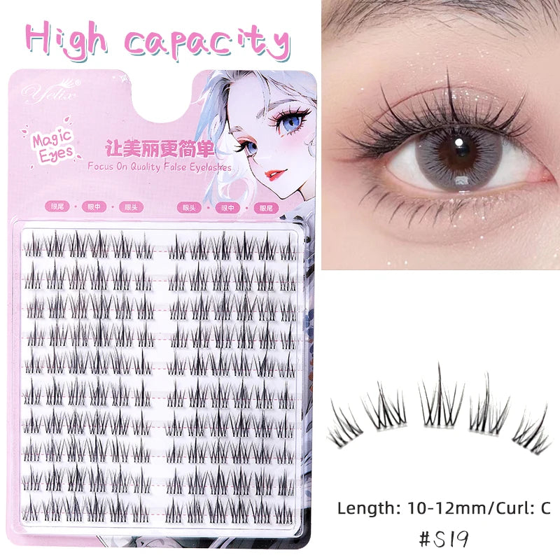 Manga Lashes – dolly & cat eye klusterfransar