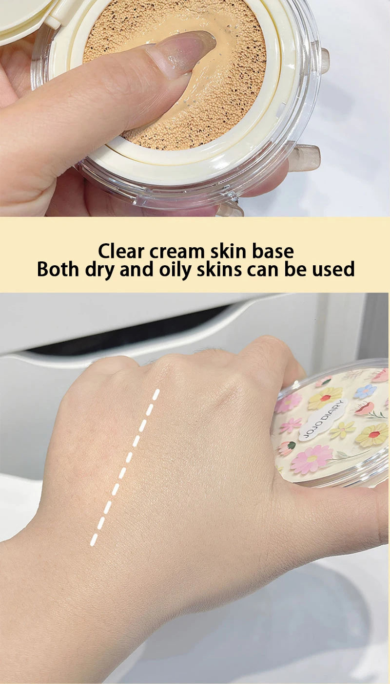 NekoGlow BB Cushion Foundation – kawaii air cushion för flawless hud