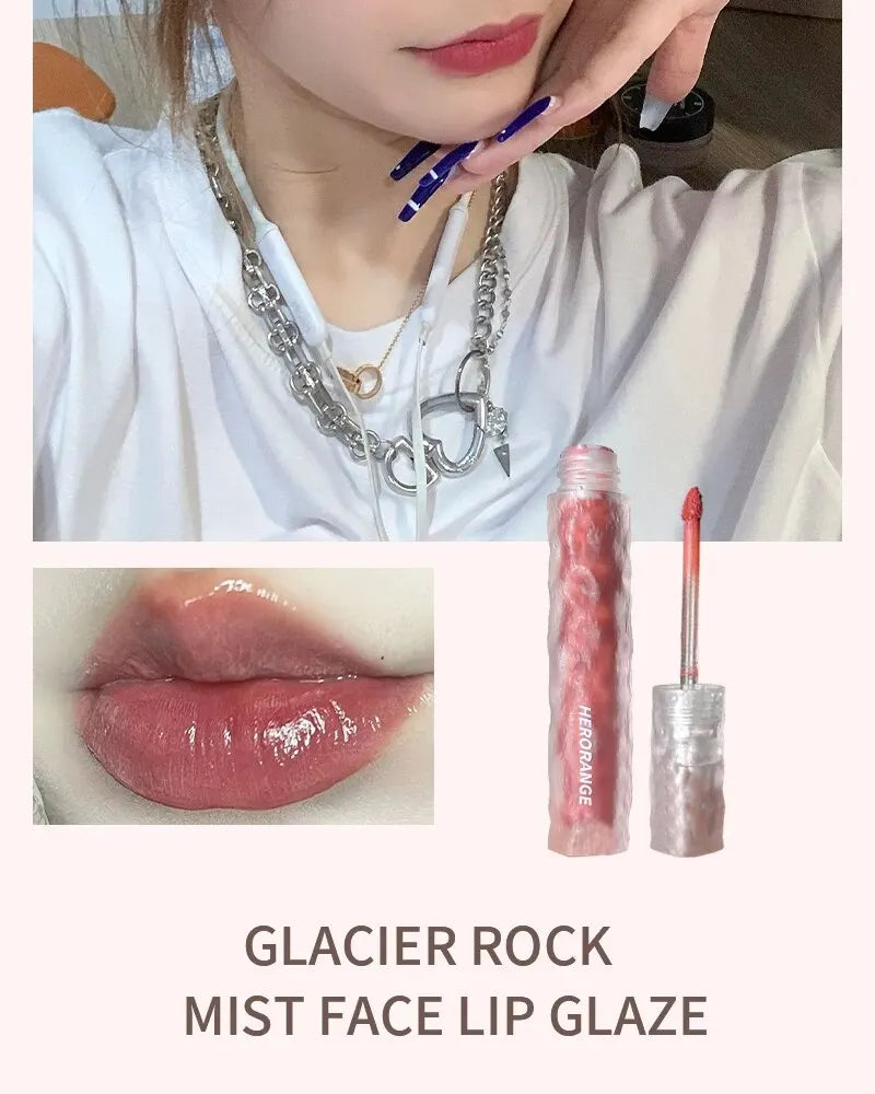 Glacier Rock Mirror Lip Glaze – återfuktande lip gloss med långvarig glan