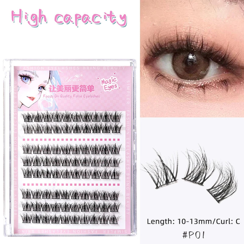 Manga Lashes – dolly & cat eye klusterfransar