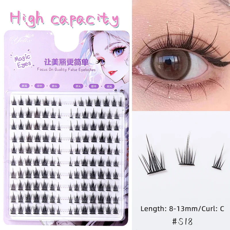 Manga Lashes – dolly & cat eye klusterfransar
