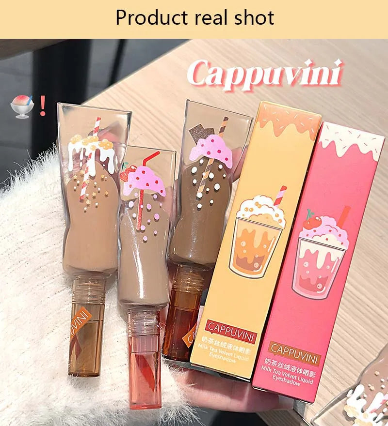 Milk Tea – flytande matt ögonskugga