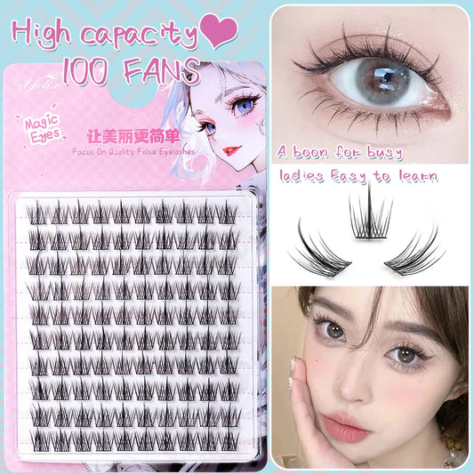 Manga Lashes – dolly & cat eye klusterfransar