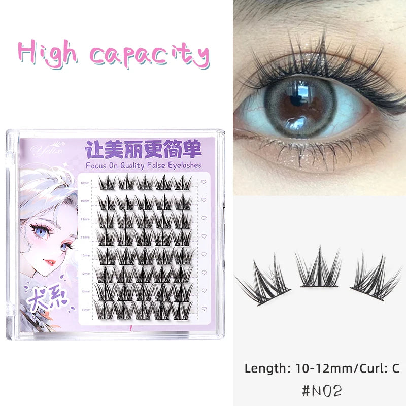 Manga Lashes – dolly & cat eye klusterfransar