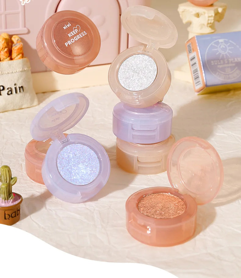 Diamond Glitter Eyeshadow – vattenfast singelögonskugga med intensiv glans & lång hållbarhet