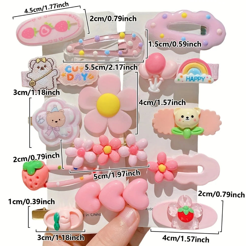 14 st rosa hårspännen – söta, romantiska & perfekta för alla tillfällen