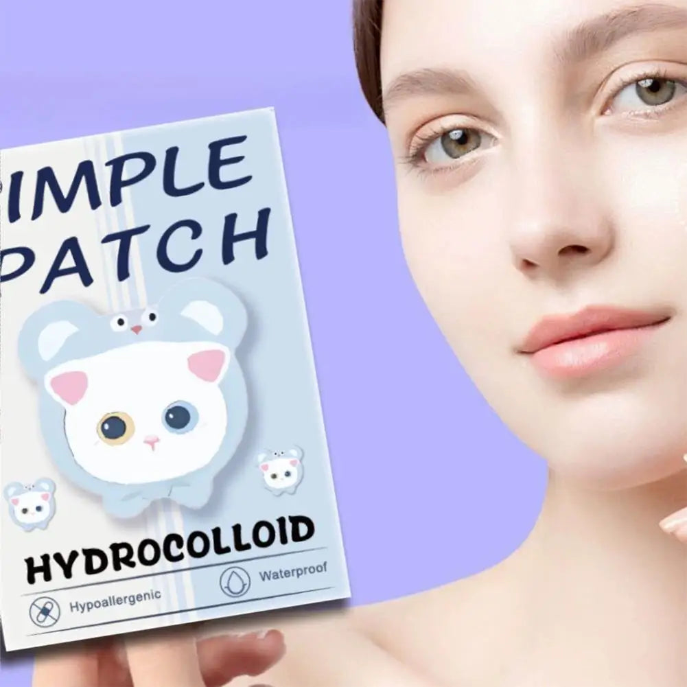 Kawaii Cat Acne Patches – söta kattformade acneplåster