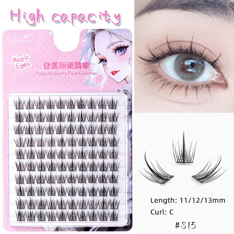 Manga Lashes – dolly & cat eye klusterfransar