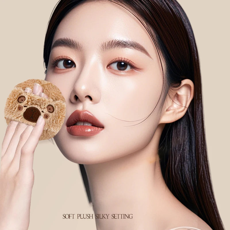 Cute Plush Powder Puff – mjuk puff för flawless finish