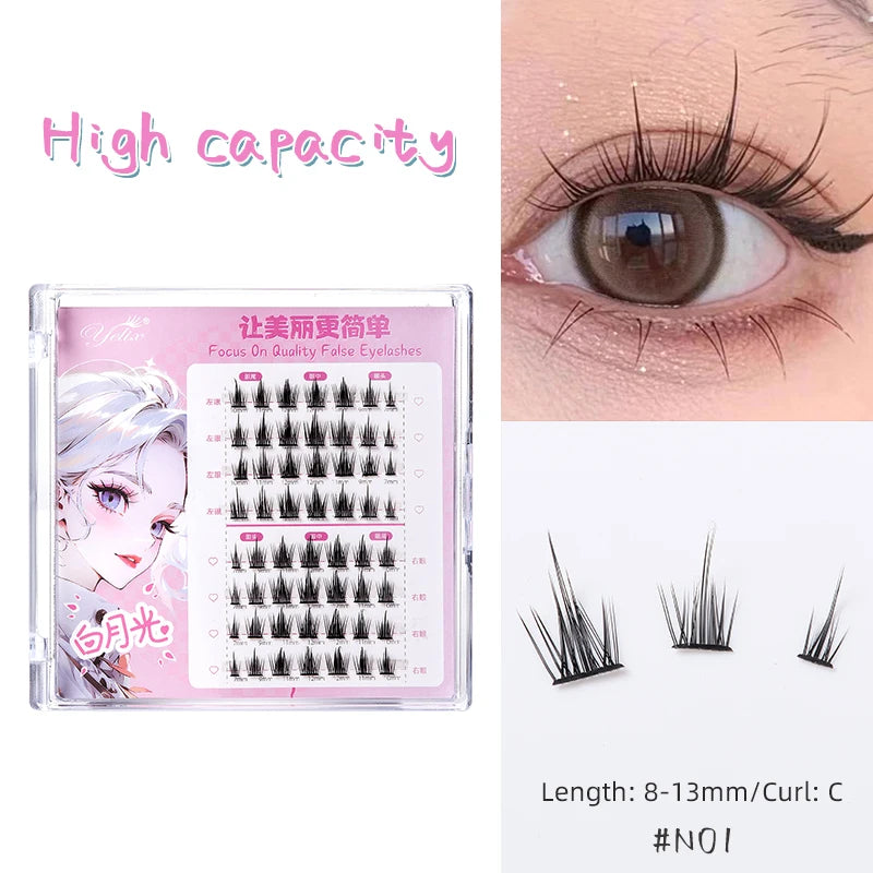 Manga Lashes – dolly & cat eye klusterfransar