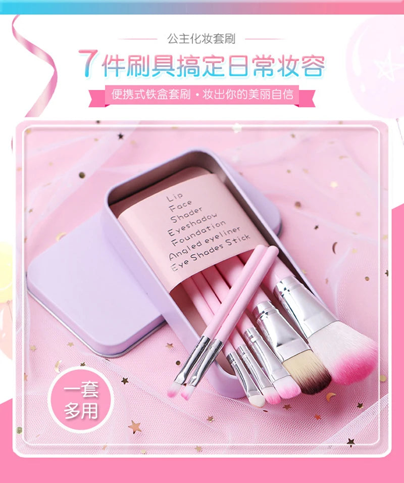 Sanrio Hello Kitty sminkborstset – kawaii makeupborstar