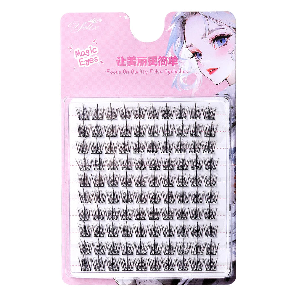 Manga Lashes – dolly & cat eye klusterfransar