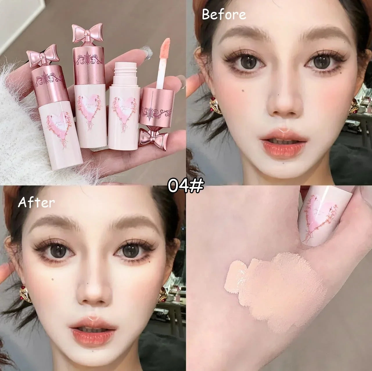 Täckande, återfuktande & matt concealer