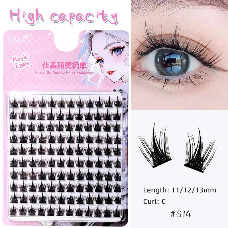 Manga Lashes – dolly & cat eye klusterfransar