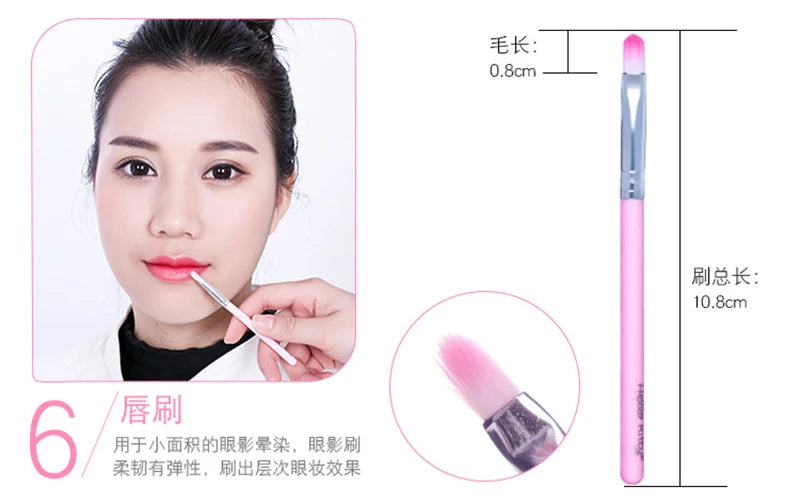 Sanrio Hello Kitty sminkborstset – kawaii makeupborstar