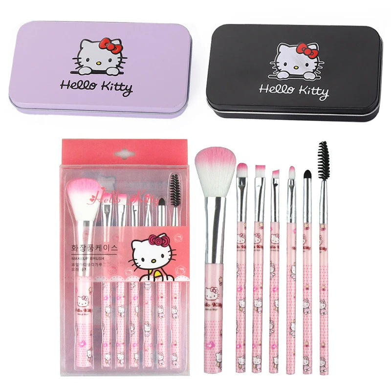 Sanrio Hello Kitty sminkborstset – kawaii makeupborstar