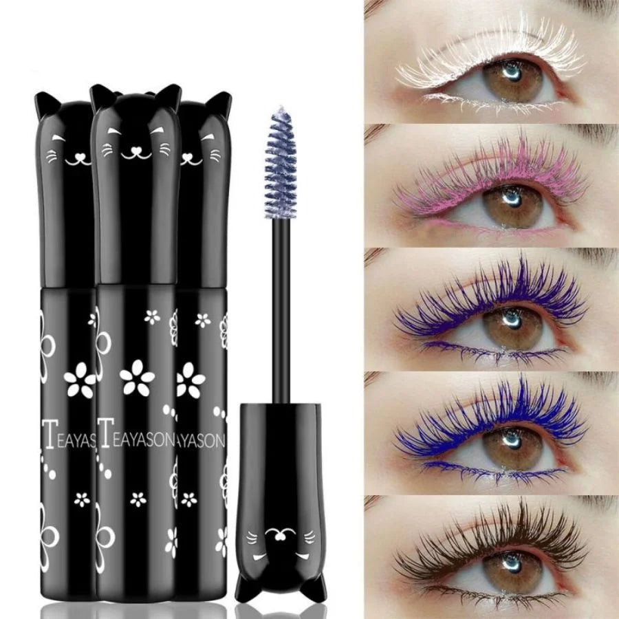 Colorful Kawaii Mascara – 6 färger för kreativa fransar