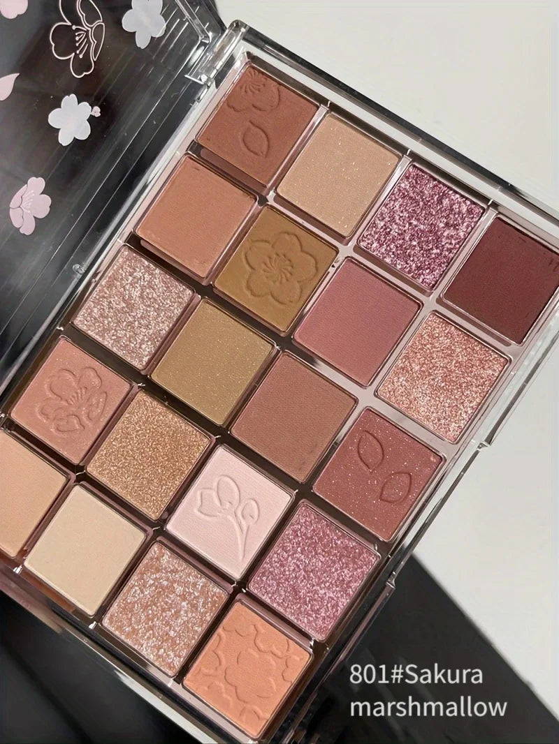 Evening Cherry Dance – 20-färgs ögonskuggspalett