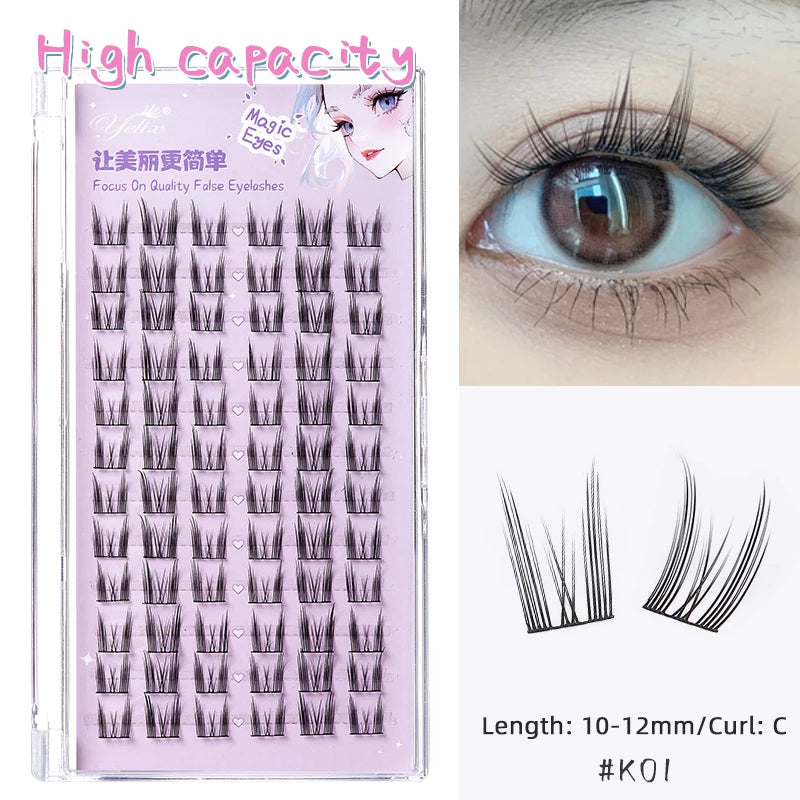 Manga Lashes – dolly & cat eye klusterfransar