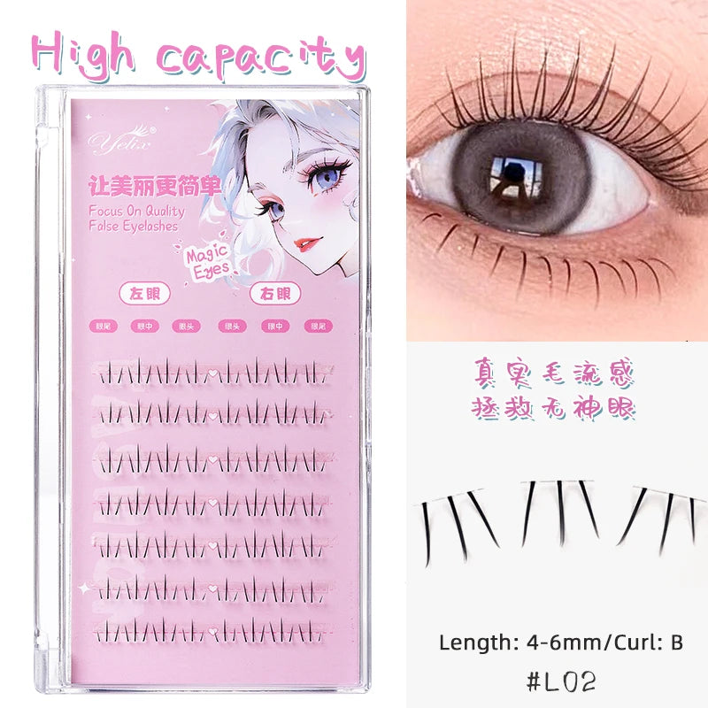 Manga Lashes – dolly & cat eye klusterfransar