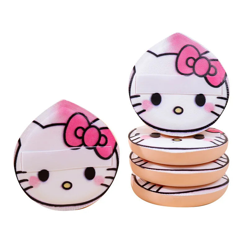 Hello Kitty Makeup Sponge 4-pack – supermjuk puff för foundation & BB-cream