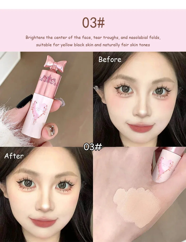 Täckande, återfuktande & matt concealer