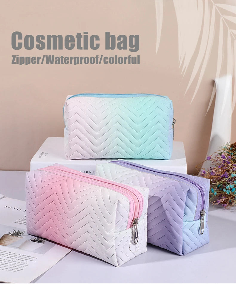 NekoGlow – Pastel Dream Cosmetic Bag