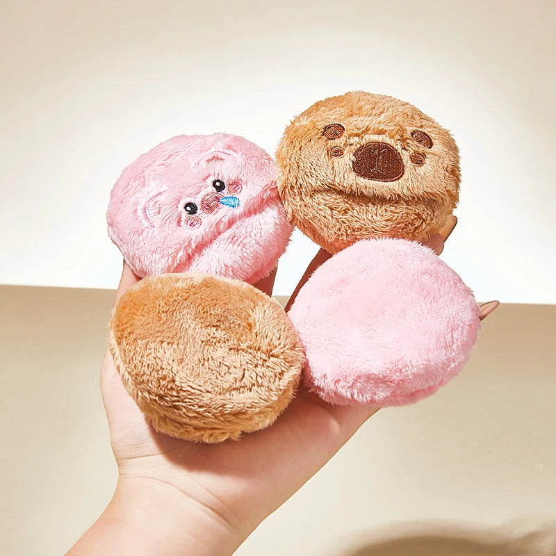 Cute Plush Powder Puff – mjuk puff för flawless finish