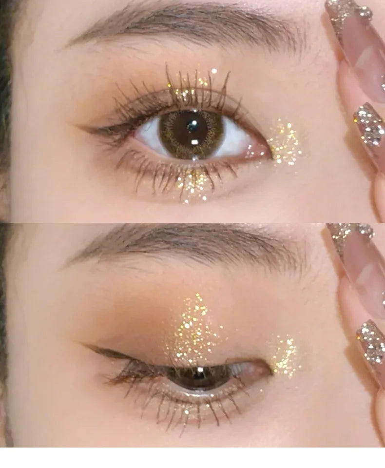 Diamond Glitter Eyeshadow – vattenfast singelögonskugga med intensiv glans & lång hållbarhet