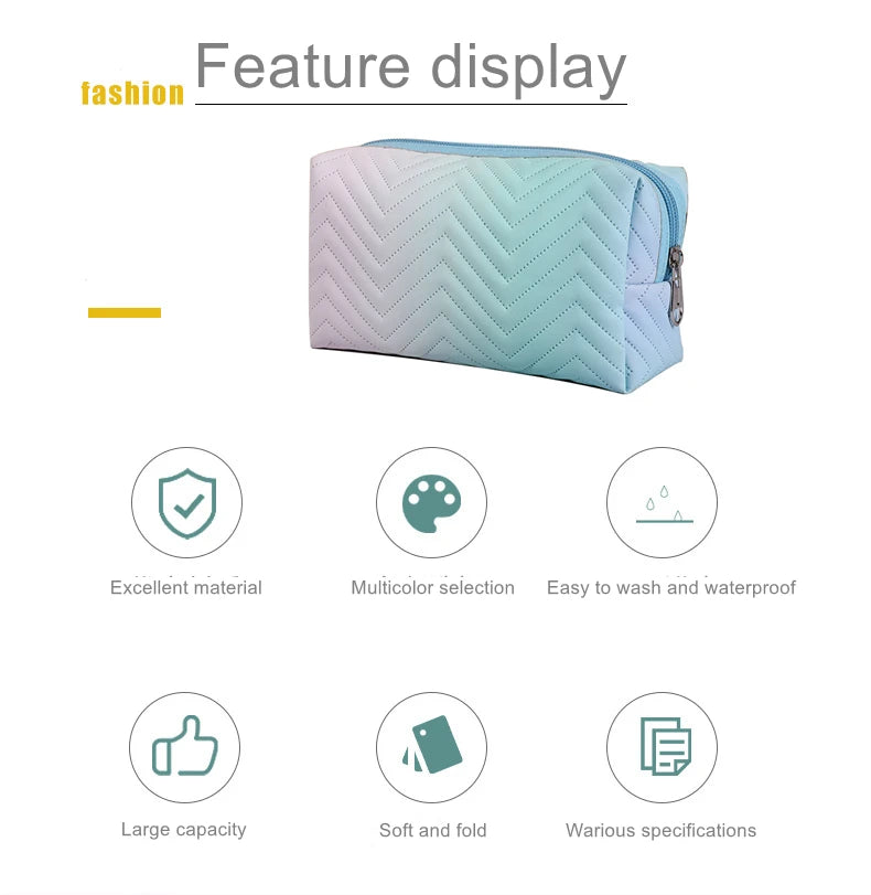 NekoGlow – Pastel Dream Cosmetic Bag