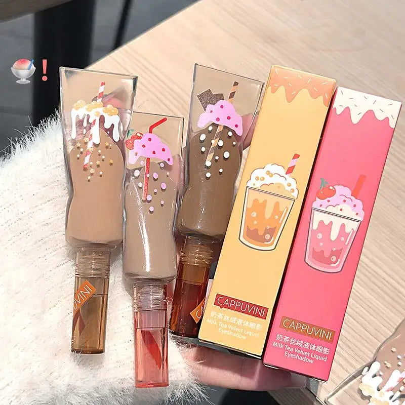 Milk Tea – flytande matt ögonskugga